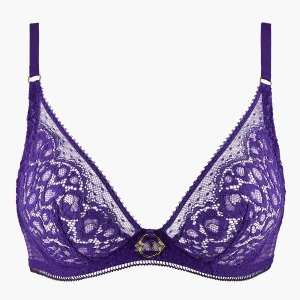 Illusion Fauve Soutien-gorge Triangle avec armatures Ultraviolet