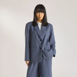 Blazer Oversize - Bleu