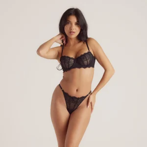 Soutien-gorge Tempt Balcony  - Noir