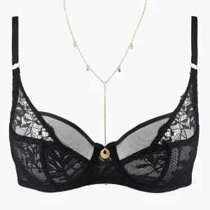 Gold Pleasure Soutien-gorge Emboîtant Foulard Black Light