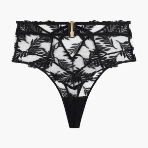 Queen of Shadow Culotte taille haute Noir Absolu