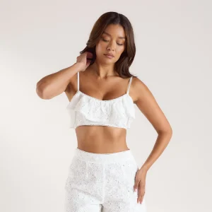 Bralette en Dentelle - Blanc