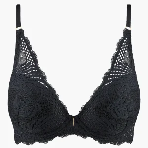 Rythm of Desire Soutien-gorge Plunge foulard Noir