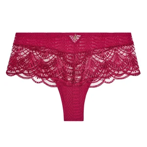 Vibes Shorty Rouge Love et Uni Bordeaux