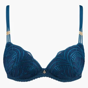 Vibes Soutien-gorge Push-up coques Dark Cyan