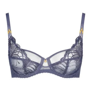 Vibes Soutien-gorge Emboîtant Foulard Denim