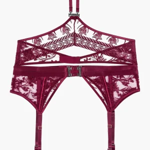 Magnetic Spell Porte-jarretelles Crimson Red