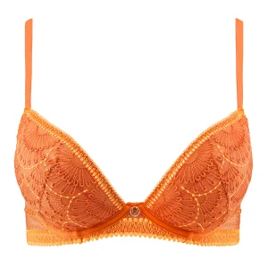 Pure Vibration Soutien-gorge Push-up coussinets Orange Pulp