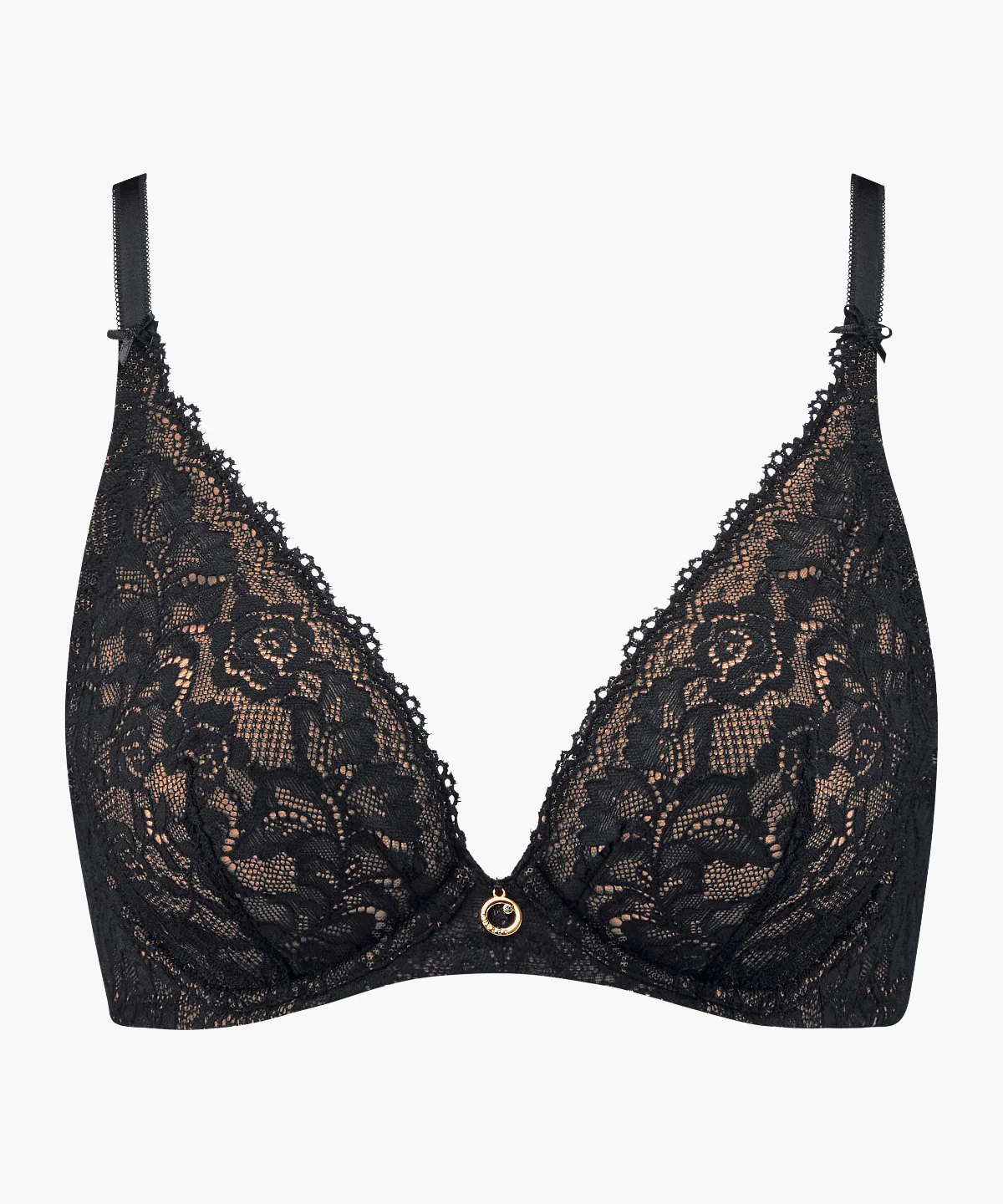 Rosessence Soutien-gorge Triangle avec armatures Black