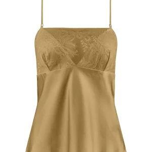 Midnight Whisper Top à fines bretelles Sublime Bronze