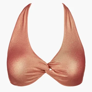 Sunlight Glow Haut de maillot de bain Triangle Cuivre