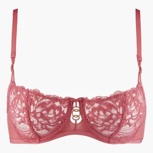 Feeling Myself Soutien-gorge Corbeille avec armatures Rosewood