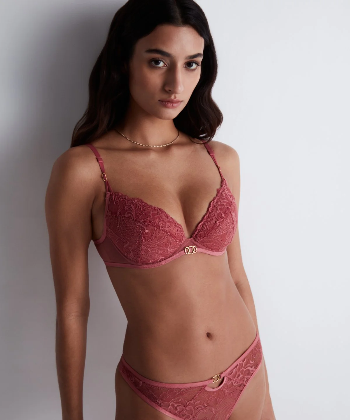 Feeling Myself Soutien-gorge Push-up coussinets Rosewood – Image 3