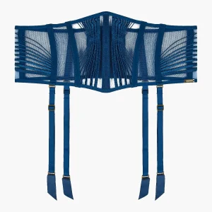 Sumptuous Waves Serre-taille Imperial Blue