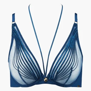 Sumptuous Waves Soutien-gorge Triangle avec armatures Imperial Blue