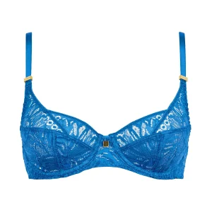 Love Soul Soutien-gorge Emboîtant Foulard Azure
