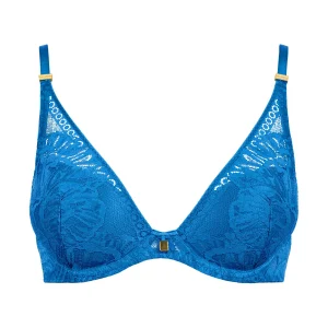 Love Soul Soutien-gorge Plunge foulard Azure