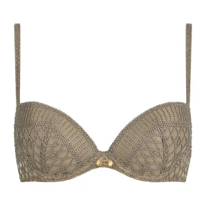 Stardust Dream Soutien-gorge Push-up coques Nile Green