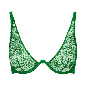 Losing my Mind Soutien-gorge Triangle mono-armature Green Island