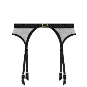 Sheer Emotion Porte-jarretelles Black