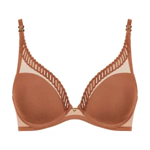 Sheer Emotion Soutien-gorge Triangle avec armatures Honey