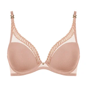 Sheer Emotion Soutien-gorge Triangle avec armatures Sand