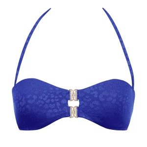 Colours Flow Haut de maillot de bain Bandeau coques amovibles Ultramarine