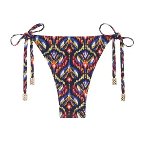 Sunkissed Allure Bas de maillot de bain tanga Ikat