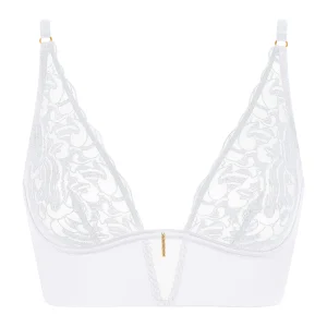 Satin Memories Soutien-gorge Triangle bralette Artic Blue