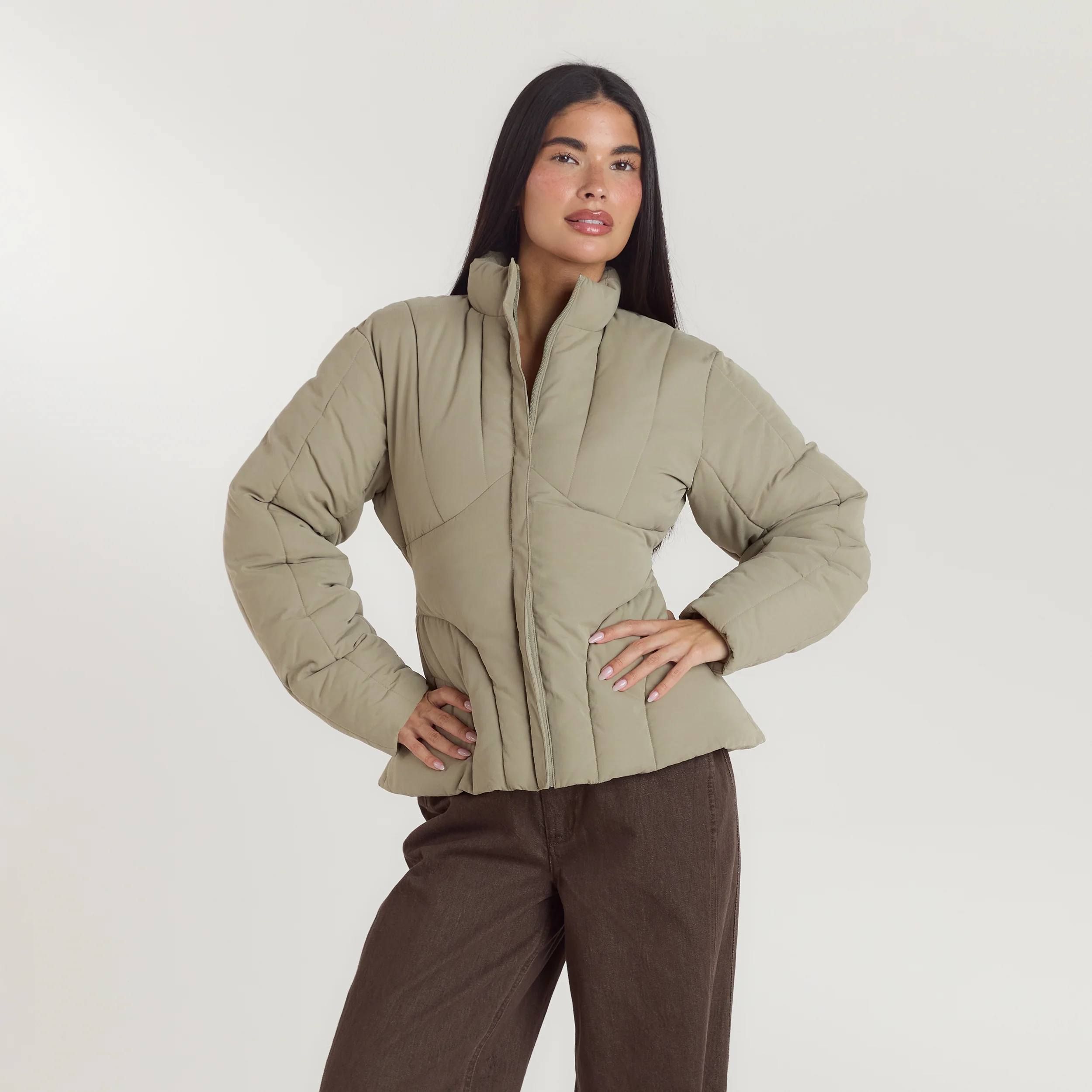 Doudoune Ajustée - Thym – Image 5