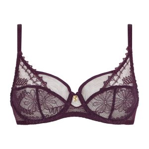 Mystery of Love Soutien-gorge Emboîtant Foulard Plum