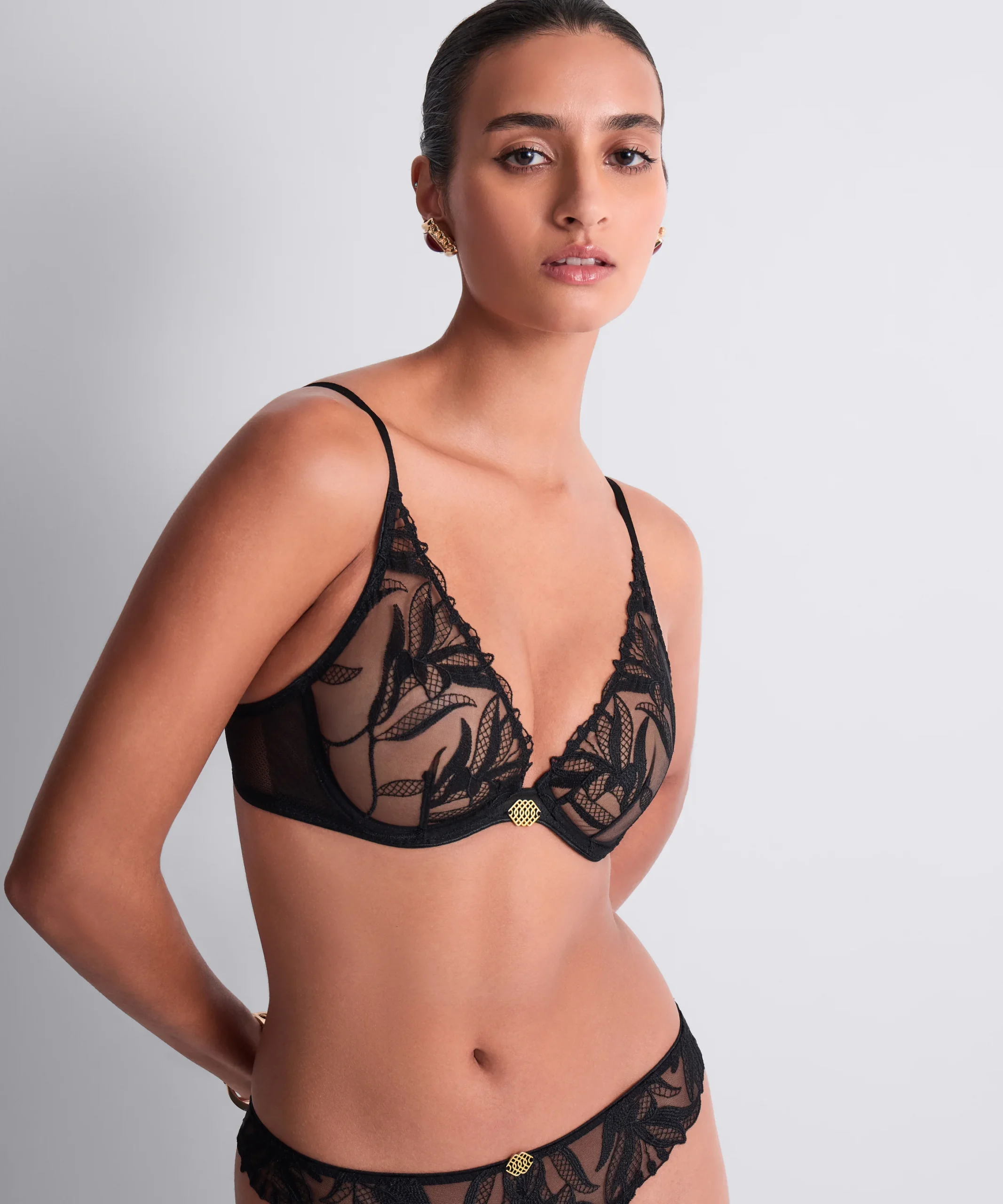 Sweet Euphoria Soutien-gorge Triangle avec armatures Black – Image 2