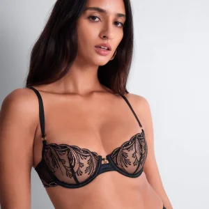 Cosmic Romance Soutien-gorge Corbeille avec armatures Black Stripes