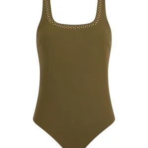 Summer Stars Maillot de bain une pièce Khaki