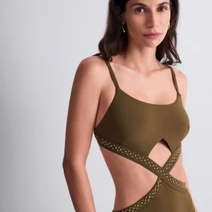 Summer Stars Trikini Khaki