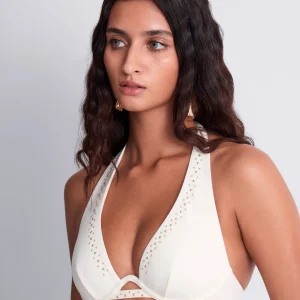 Summer Stars Haut de maillot de bain Triangle mono-armature Sea Pearl