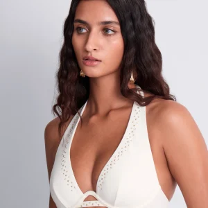 Summer Stars Haut de maillot de bain Triangle mono-armature Sea Pearl