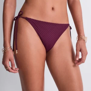 Sun Pop Bas de maillot de bain taille basse Açaï