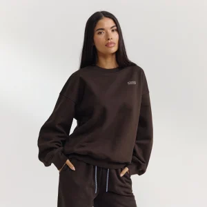 Pull Oversize - Chocolat Noir