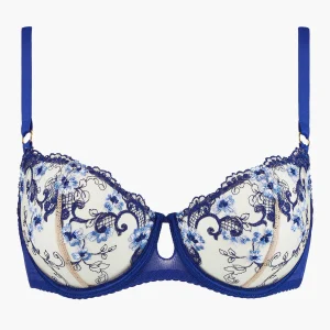 Idylle à Giverny Soutien-gorge Corbeille avec armatures Les mots bleus