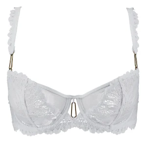 Flowermania Soutien-gorge Corbeille avec armatures Blanc