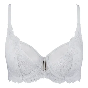 Flowermania Soutien-gorge Emboîtant Foulard Blanc