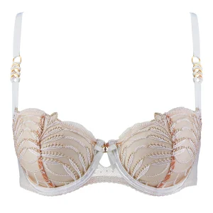 Hypnolove Soutien-gorge Corbeille avec armatures Gold Feather