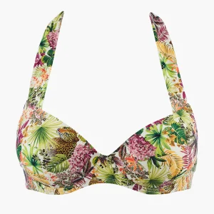Exotic Fever Haut de maillot de bain Push-up coques Tropicale Light