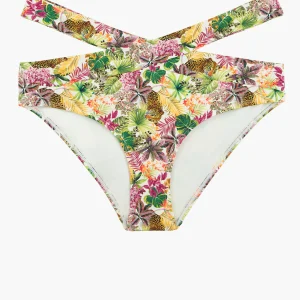 Exotic Fever Bas de maillot de bain taille haute Tropicale Light