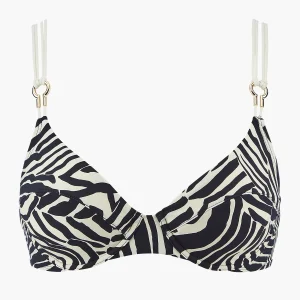 Savannah Mood Haut de maillot de bain Balconnet Zebra