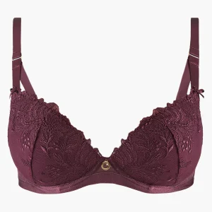 Femme Passion Soutien-gorge Push-up coques Wineberry
