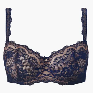 Soleil Nocturne Soutien-gorge Corbeille confort Bleu Crépuscule