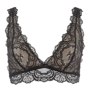 Danse des Sens Soutien-gorge Triangle bralette Noir