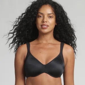 Soutien-gorge minimiseur noir Expert in Silhouette